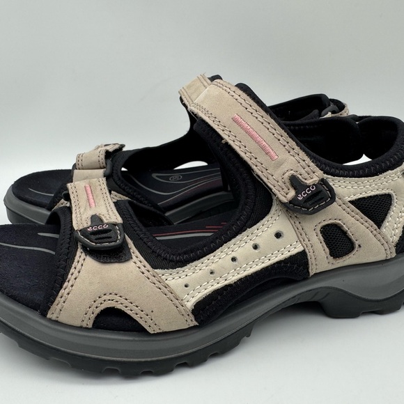 ECCO Offroad Women’s Outdoor Sandals – Beige Nubuck – Size EU 39 / US 8–8.5 - Picture 2 of 10